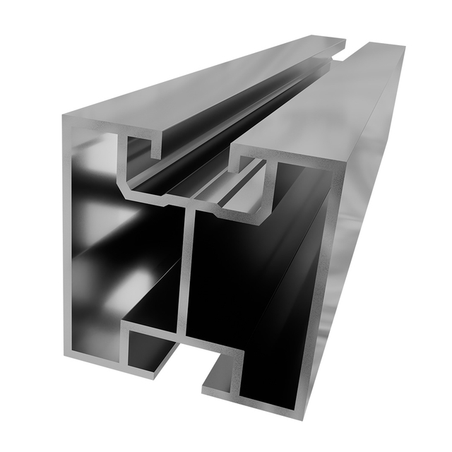 4040 Анодований алюмінієвий екструзійний алюмінієвий профіль 6063 T Slot для сонячного монтажу 