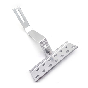 Penjualan Panas Atap Ubin Kait Surya PV Paduan Aluminium untuk Pemasangan Panel Surya