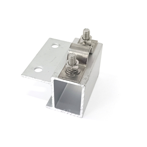 Penjepit Pemasangan Energi PV Surya Aluminium Pabrik Cina Penjepit Akhir OEM