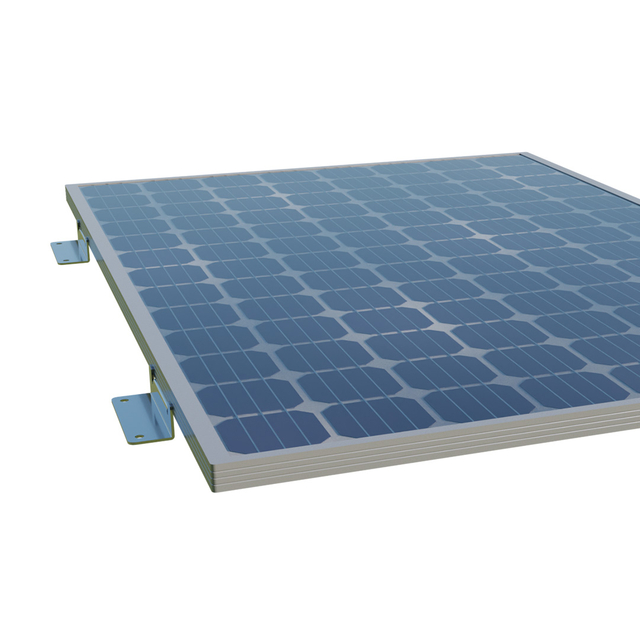 براکت خورشیدی Z شکل آلومینیومی برای سیستم انرژی پنل خورشیدی کاروان PV سقف RV