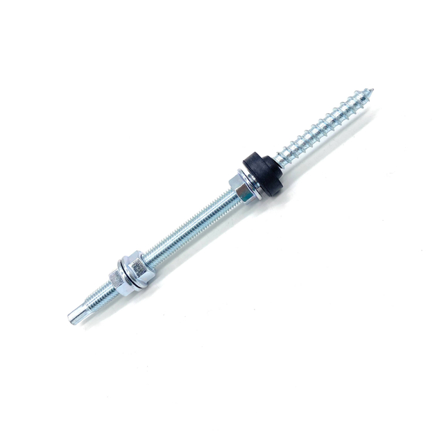 Sekrup Dowel Stud Baja Karbon Dengan Baut Gantungan Self Tapping Untuk Kayu