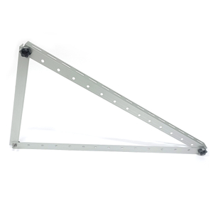 براکت های خورشیدی مثلثی قابل تنظیم ساختارهای سیستم نصب برق خورشیدی