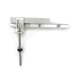 لوازم جانبی فلزی نصب سقف خورشیدی آلیاژ آلومینیوم پایه پایه پایه L