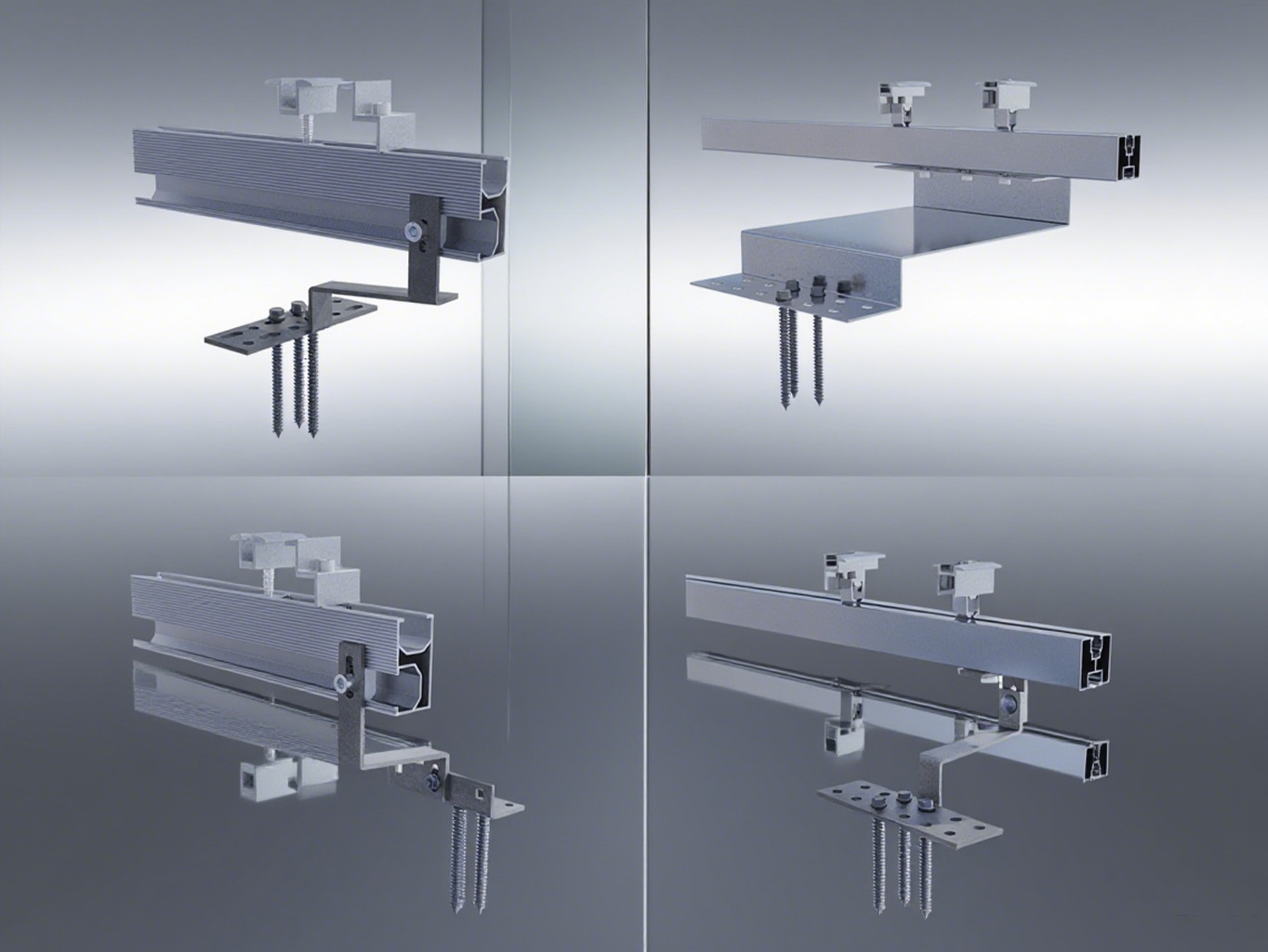 Алюмінієві аксесуари для системи сонячних панелей