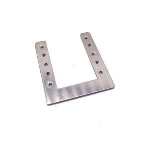 Konstruksi Berbentuk U Ground Lug Pemasangan Panel Surya PV Grounding Clip Washer 