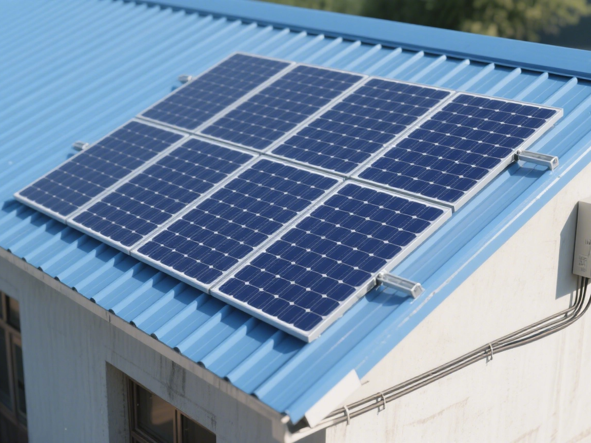 طرق تركيب مختلفة للأقواس الكهروضوئية على أسطح البلاط المعدني