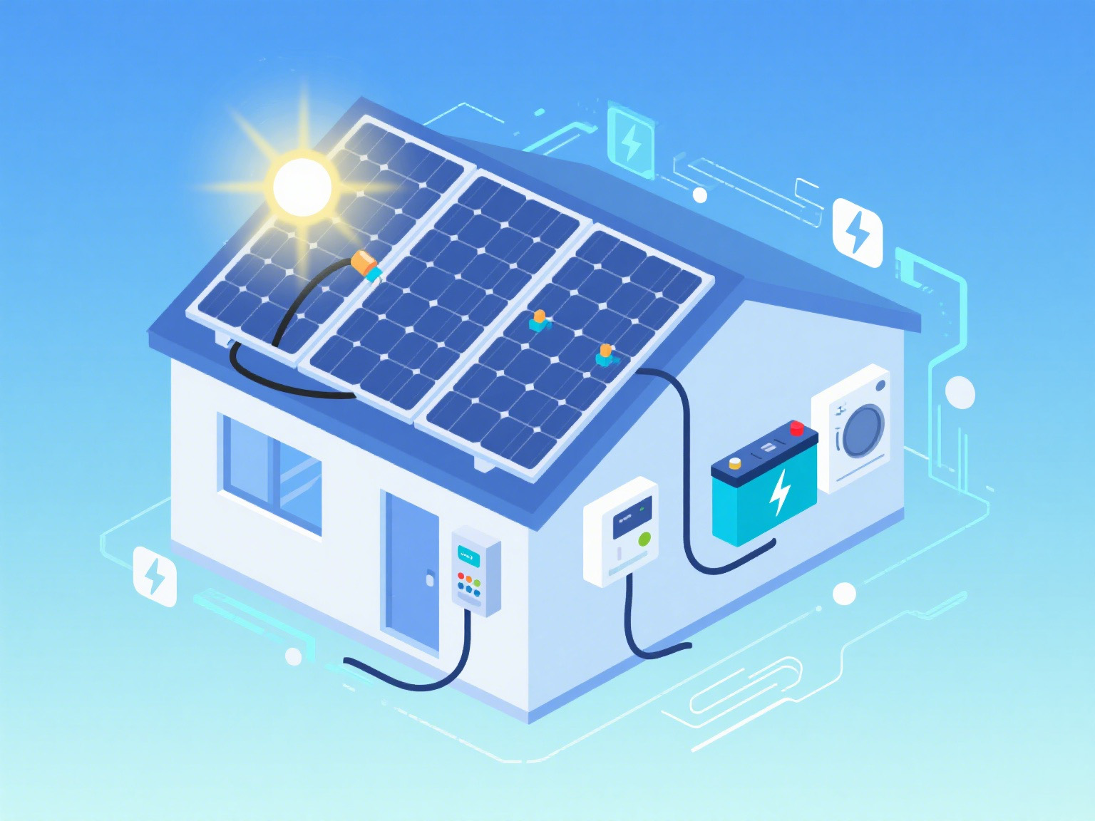 ما الذي يمكن أن يوفره نظام الألواح الشمسية بقدرة 3000 وات؟